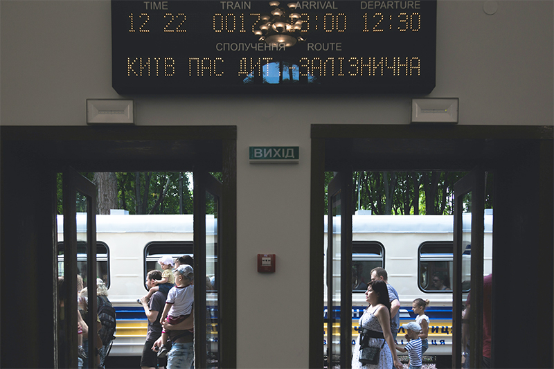 украинский поезд